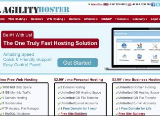 [免費主機] 可使用自己網域的免費主機：Agilityhoster