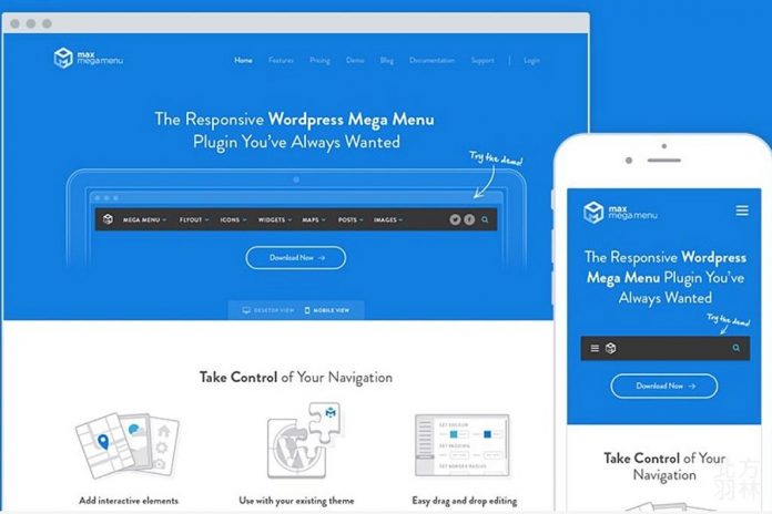 WordPress外掛-Max Mega Menu 加強選單設計及建立大型選單