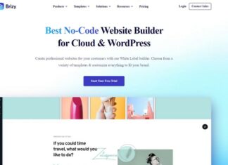 60 秒創建網站！Brizy Cloud 全新 AI 網站建構工具終身優惠