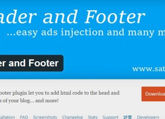 header and footer